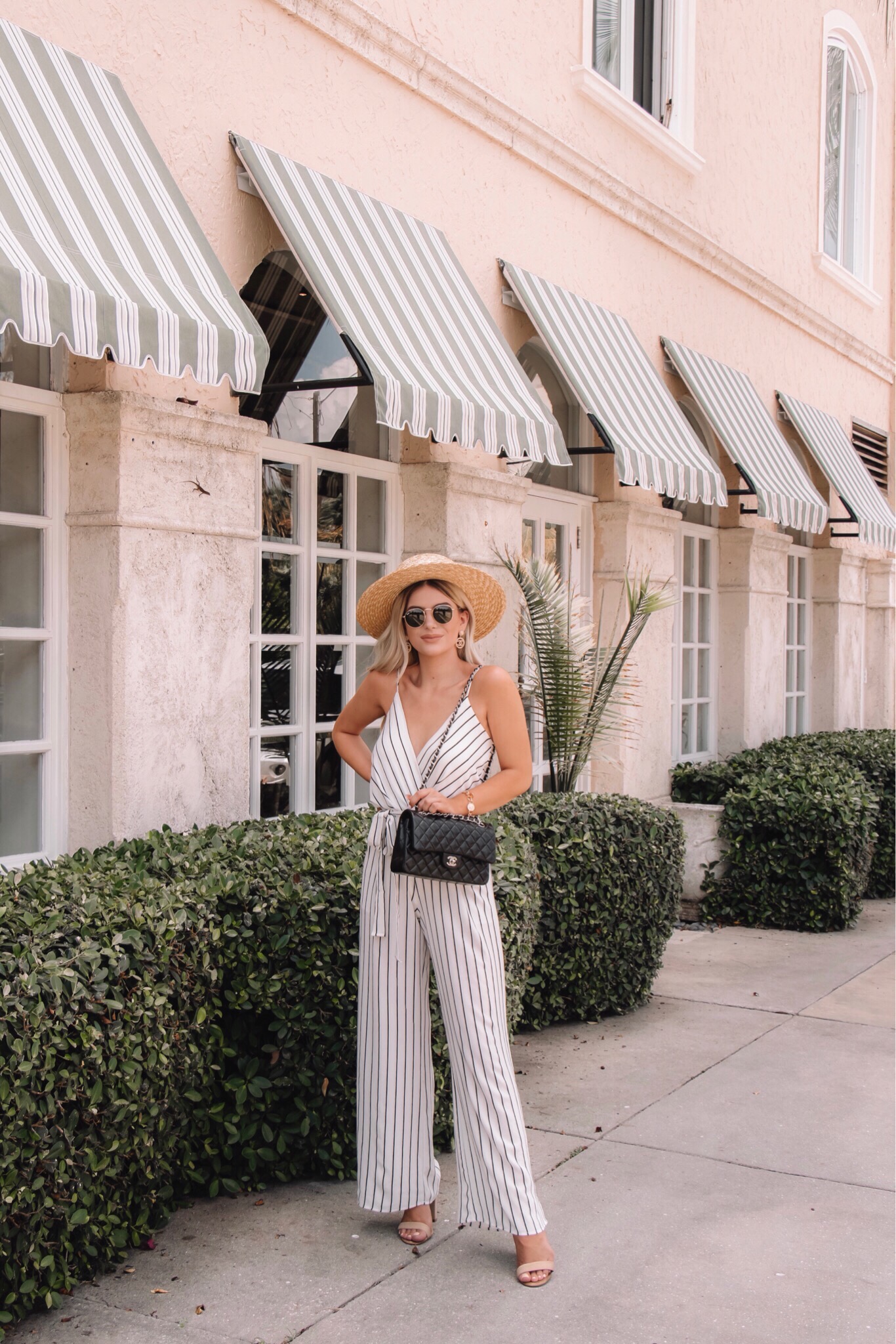 STRIPED JUMPSUIT FROM THE PINK LILY BOUTIQUE!
